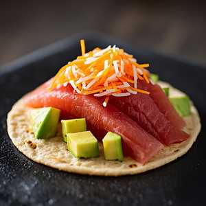 Tuna Sashimi Taco