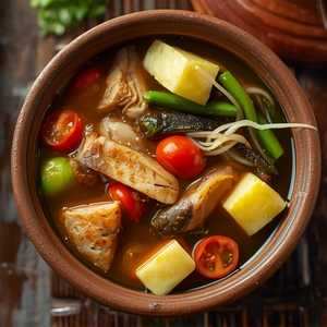 HOT AND SOUP SOUP (CHOOSE CATFISH OR SALMON)
