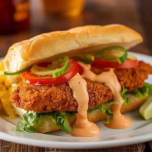 Catfish Po'Boy