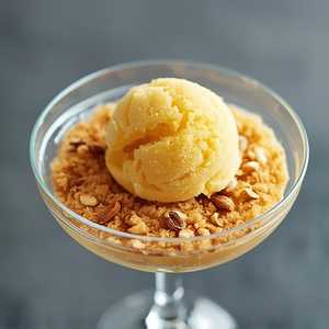 Fresh Peach Sorbet