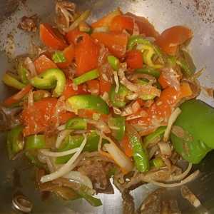 Sautéed Peppers & Onions
