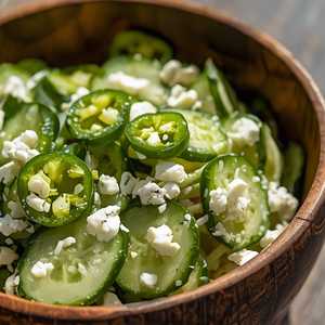 CUCUMBER & JICAMA SALAD