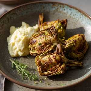 Grilled California Artichokes