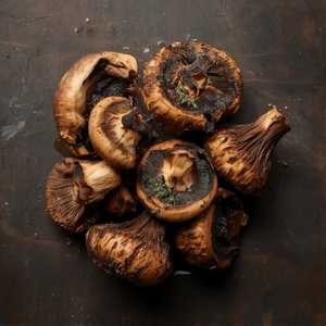 Slowly Grilled Hen of Woods Mushroom