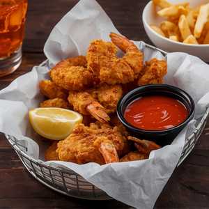 8pc Shrimp Basket Combo