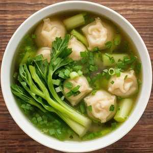 Vegetarian Wonton Soup