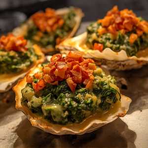 Oysters Rockefeller
