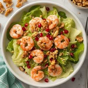 Shrimp Nogada Butter Salad