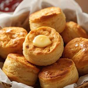 Biscuits with Sweet Butter