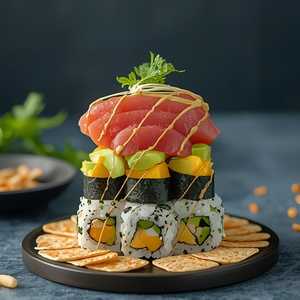 Tuna Sushi Stack