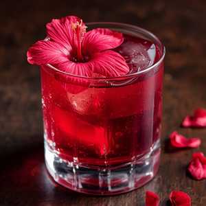 Mezcal con Jamaica