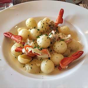 Alaskan King Crab Black Truffle Gnocchi