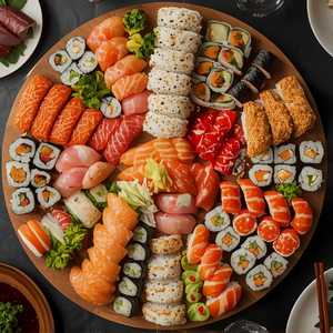Shaw's Sushi Platter