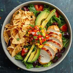 Ensalada con Pollo Asado