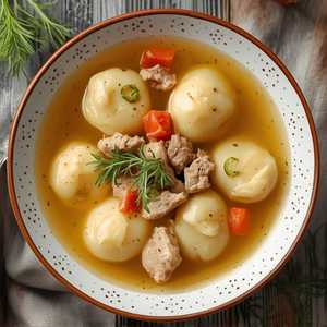 Chicken Soup With Kreplach