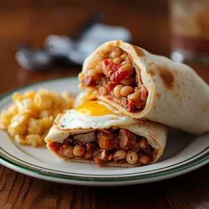 Pastor Breakfast Burrito