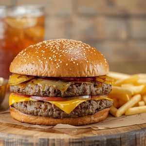 #8 Double Meat Whataburger Jr.® Whatameal®