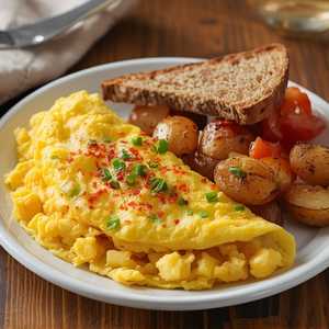 Organic Veggie Omelette