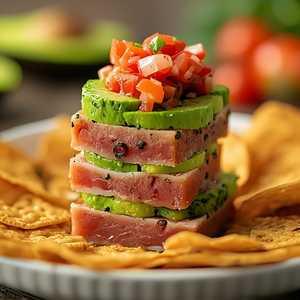 Ahi Tuna Tower*