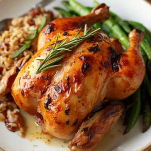 Lemon-Rosemary Rotisserie Bird