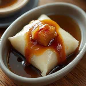 Stuffed Bean Curd Skin With Pork And Shrimp 鲍汁鲜竹卷