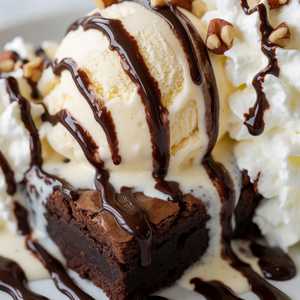 Brownie Sundae