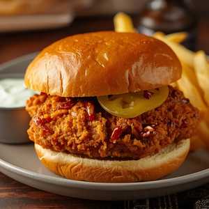 Nashville Hot Big Crispy® Chicken Sandwich