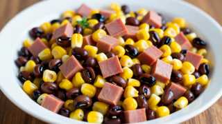 Tasso Ham Succotash