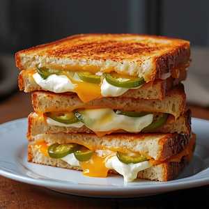 Jalapeno Popper Grilled Cheese