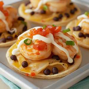 8 Piece Marinated Shrimp Tostaditas
