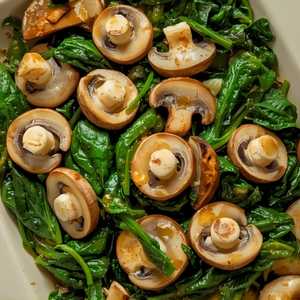 Spinach Mushrooms (Vg)