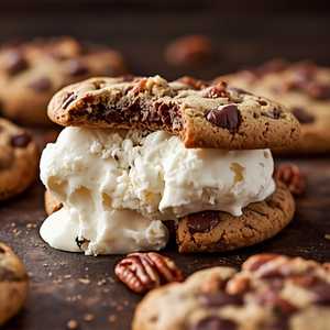 Beef Tallow Ice Cream Cookie Sandwich