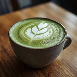 I Am Enticing - Matcha Tahini Latte