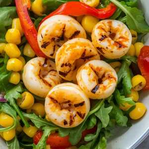 Ensalada Fresca Con Calamari