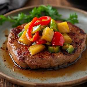 Pork Chop & Peppers