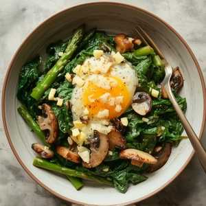 Spinach Carbonara