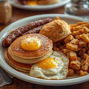 Big Breakfast With Hotcakes