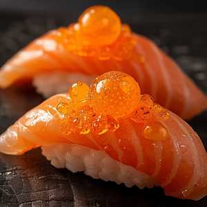 SALMON GUNKAN YUZU IKURA