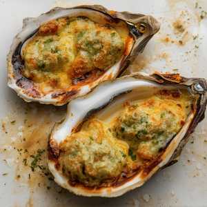 Garlic Baked Oysters