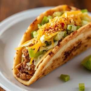 Frybread Taco (Sopapilla)