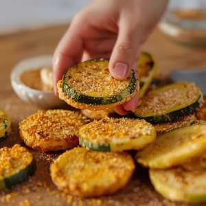 Bonchon Gold Dust Fried Zucchini
