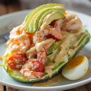 Shrimp Louie Wedge Salad