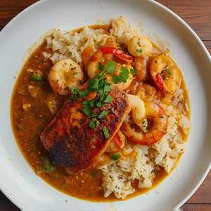 Blackened Redfish Etouffee