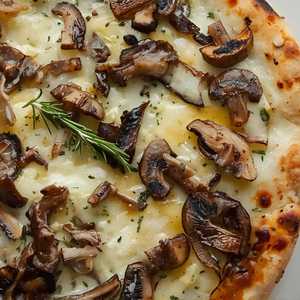Shaved Mushroom Pizza