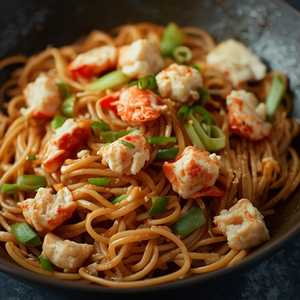 Crabmeat Stir-Fried Noodles