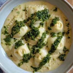 FOUR-CHEESE RAVIOLI