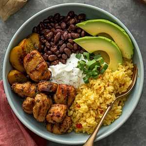 Jerk Chicken Breakfast Bowl