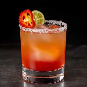 Spicy Lychee Margarita