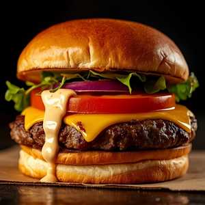 the burger