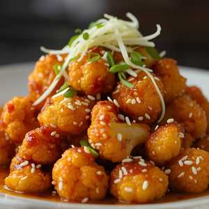 Kung Pao Cauliflower Bites